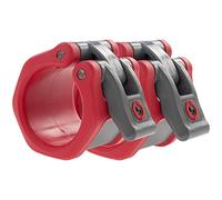 Lock-Jaw HEX 50mm / 2" Olympic Barbell Collar (Red)