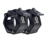 Lock-Jaw PRO 2 Barbell Collar - Quick Release Barbell Clamp (All Black)