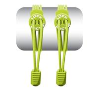 LOCK LACES (Elastic No Tie Shoelaces (Green Apple, 48-Inch)