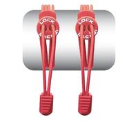 LOCK LACES (Elastic No Tie Shoelaces (Red, 48-Inch)