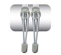 LOCK LACES Unisex's (Elastic Shoelace and Fastening System) (Grey), Cool Gray, 48-Inch
