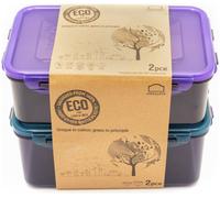 Lock & Lock Eco Set of 2 Food Storage Containers