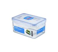 Lock & Lock HPL815D Rectangular Storage Container - Clear/Blue, 1.1 L