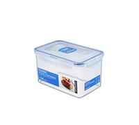 Lock & Lock HPL818 Rectangular Storage Container - Clear/Blue, 1.9 L