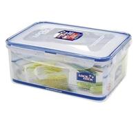 Locknlock Classic Clear Rectangular Plastic Easy Clean Reusable Airtight Food Storage Container 2.3L