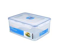 Lock & Lock HPL836 Rectangular Storage Container - Clear/Blue, 5.5 L