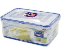 Locknlock Classic Clear Rectangular Plastic Easy Clean Reusable Airtight Food Storage Container 2.3L
