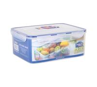 LocknLock Airtight Food Storage Container Clear Blue Rectangular Kitchen 5.5L