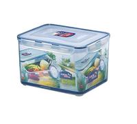 Locknlock Classic Clear Rectangular Plastic Airtight Food Storage Container With Freshness Tray 9L