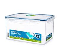 Lock & Lock HPL838 Rectangular Storage Container - Clear/Blue, 9 L