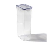 Lock & Lock Square Storage Container, 2.6 L - Clear/Blue