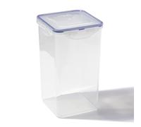 Lock & Lock Square Storage Container, 4 L - Clear/Blue