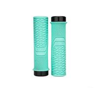 Lock On Bicycle Grips for Mountain Biking, Non Slip and Comfortable for 22 2mm Handlebars, Enhances Riding Safety and Experience (Blue)