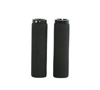 Lock-On Mount Bicycle Handlebar Grips with Sponge Texture to Enhance Palm Adhesion and Maintain Stability on Uphill and Downhill Routes (Black)