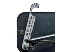 LOCK OUT BLOCKER for Airstream Travel Trailer Slide Lock, Prevent Getting Locked Out, Compatible with Most Models 2005+ (Lock Latches on Right)