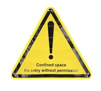 LOCK OUT WARNING SIGN DURABLE TRIANGLE ISOLATION LOCK FOR SECURE SAFETY POLYESTER