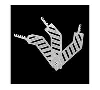 Lock Pick Set,Comb Lock Picks, Comb Teeth Pick Set, Portable Stainless Steel Lockpicking Kit Multifunctional Hand Tool for Firefighter Emergency,Lockpicks Set,3 in 1 Lockpicking Tool (2)