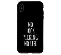Lock Picking Lover Men Women Kids Escape Room Security Case for iPhone XS Max