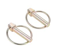 Lock Pins 10pcs/5pcs/2pcs O-shape Pin Heavy Duty Steel Coupler Latch Ring Clip M4.5 M5 M6 M7 M8 M9 M10 . M11 Boat Tractor RV(M10x45mm 2pcs)