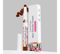 Lock & Pout Matte Crayon Lipstick - Keep It Real, 1.25g | Smudge-Proof & Transfer-Proof | Hydrating with Ceramides & Shea Butter | Bold Matte Finish | Smooth Application