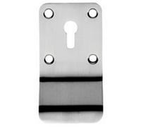 Lock Profile Cylinder Latch Pull External Door Handle Satin Stainless Steel