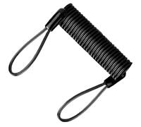 Lock Reminder Cable - 120cm Motorcycle Disc Lock Cable, Strong Elasticity | PVC Antitheft on Handlebar Spring Reminder with Ease, Security Spring Alarm Cables for Scooter Motorcycle