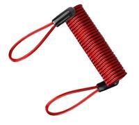 Lock Reminder Cable - Disc Lock Cable | Visible Security Steel Wire Spring Reminder Cord Reel for Security Alert, Lock Cables for Pro