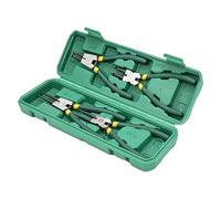 Lock ring pliers set | Set of internal and external spring washers, multifunctional grip pliers | Professional tools Seeger rings, use in the automotive and mechanical workshop
