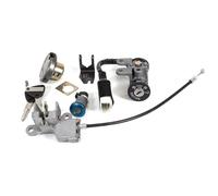 Lock Set Complete compatible with Lexmoto Echo 50 E4 LJ50QT-5L/Echo 50 LJ50QT-3L/Echo+ 50 LJ50QT-6L, compatible with Longjia LJ50QT-3L LJ50QT-3L(LJ)