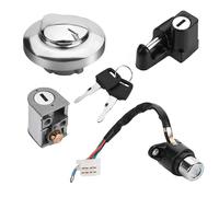 Lock Set Key Switch for Honda 96-16 CMX250 C C2 X Rebel Ignition Seat Fuel Gas Cap Honda 35010-KEN-671