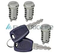 Lock set Left Front with key ZR801213 ELECTRIC LIFE for FIAT PUNTO