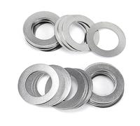 Lock washers 100pcs Precision Adjusting Washer, Thickness 0.2mm Plumbing Flat Kit, M3 M4 M5 High Gasket(M5x10)