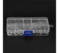 Lock Washers, Stainless Steel Washer Kits 300Pcs Internal Serrated Nternal Tooth Lock Combination Boxed M3 M4 M5 M6 M8 M10