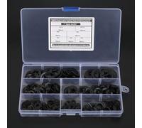 Lock Washers, Washer Fasteners 340Pcs Internal Tooth Washer Fastener Manganese Steel Washer Tooth, M3-M12 Hardware Supplies