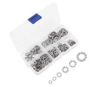 Lock Washers, Washer Flat Washer, Stainless Steel Loose Gasket 300pcs External Tooth Lock Star Washer M2.5 M3 M4 M5 M6 M8