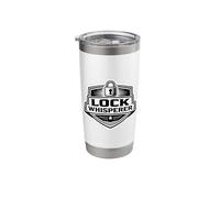 Lock Whisperer Locksmith Locksmithing Lockpick Lockpicker Stainless Steel Insulated Tumbler