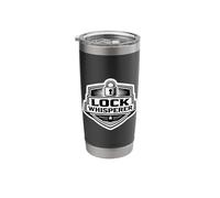 Lock Whisperer Locksmith Locksmithing Lockpick Lockpicker Stainless Steel Insulated Tumbler