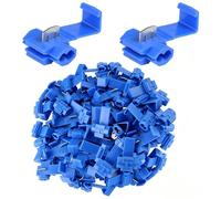 Lock Wire Connectors Blue Quick Splice Connector 15 Current 100 PCS