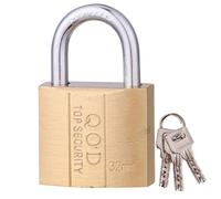 Lock with Key - Metal Pad Locks with 3 Keys for Box - Rustproof Gym Locker Lock, Luggage Lock, Waterproof Lock and Key Set for Lock-Out, Gate, Storage