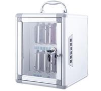 Lockable 12/24 /36/48/60 Slots Personal Mobile Phone Storage Phone Storage Box Aluminum Alloy Desktop Cabinet Mobile for Employees Mobile Phone Locker Storage(12)