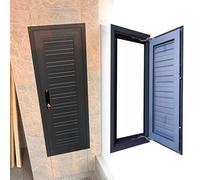 Lockable Access Door for Crawl Space Duct, Attic Door Access Panel with Heavy Duty Hinges, Electrical Wiring Wall Hole Cover Inspection(Gray,32x38in(81x96cm))