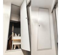Lockable Access Door for Drywall 70150 cm Soundproof Metal Panel for Cables & Heating Ideal for Renovation 70x120cm (28x47in) & Easy Installation