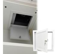 Lockable Access Panel for Ceiling Wall Floor, 10 12 14 16 18 20 22 24 30 in Drywall Attic Door, Plumbing Service Door Inspection Hatch(16x18in(406x457mm))