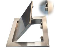 Lockable Access Panel,Wall Hole Cover Plate, Drywall Access Panel with Touch Latch - Heavy Duty Stainless Steel for Easy Ceiling, Wall, or Loft Inspection and Plumbing Access，（75x75cm）