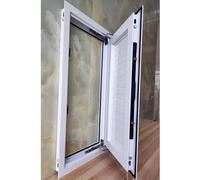 Lockable Access Panel,Wall Hole Cover Plate, HVAC Duct Access Door, Metal Easy Access Panel for Attic, Wall Inspection Cover for Plumbing Wiring Alarm Heating，（White，WxH(65x95cm)）