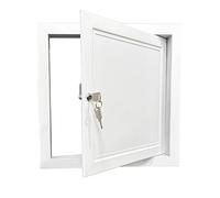 Lockable Access Panel with Keys Aluminium Alloy Attic Access Door Drywall Plumbing Concealed Service Hole Cover Customizable(22x32in (55x80cm))