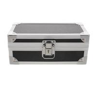 Lockable Aluminium Alloy Cash Box with Keys, Single Row Storage