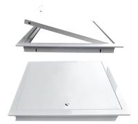 Lockable Attic Access Panel Cover Concealed Ceiling & Wall Hatch for Easy Electrical & Plumbing Inspections Durable Service Door (28"x34"/710x860mm)