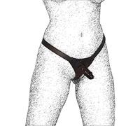 Lockable Beginner Strap-on Dildo - Adjustable Beginner Strap-on with Silicone Penis Plug, Pleasantly Soft for Pegging & Anal Bondage - Sex Toys for Couples