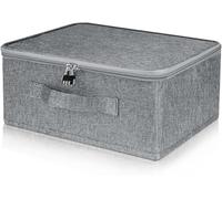 Lockable Box, Storage Box with Lid, Fridge Safe, Medicine Box with Combination Lock, Storage Box for Sweets, Toys